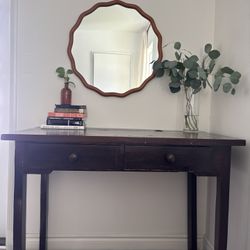 Antique Italian Rustic Walnut Table
