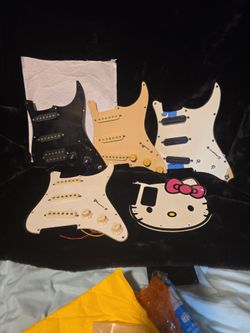 Stratocaster pickguard loaded