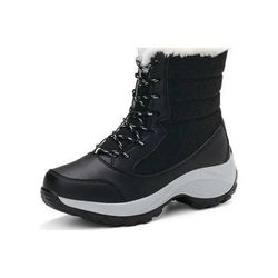 NEW SZ 7 or 8 Women Insulated Winter Snow Boots WATERPROOF Mid Calf Warm Shoes Platform Shoes Cold Weather
