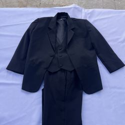 Black Suit Youth Size 8
