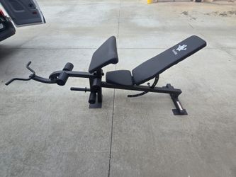 Vesta Adjustable Weight Bench with Leg Extension Attachment – Multi-Function Home Gym Bench (Brand New)