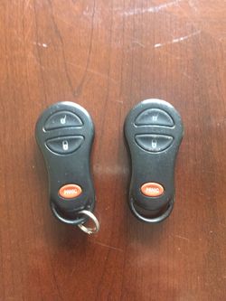 Dodge kfob remote clickers