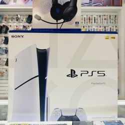 PlayStation 5 Slim Console & Stereo Gaming Headset 