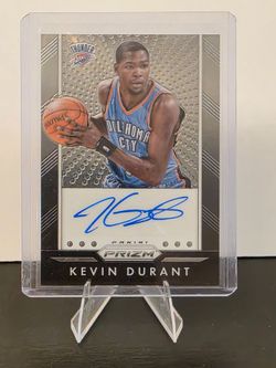 Kevin Durant Auto 2015-16 Panini Prizm