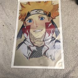 Naruto Anime Hand Art