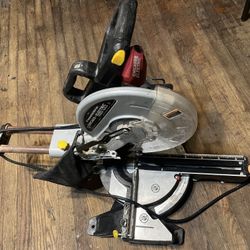 Chicago Electric 10” Compound Slide Miter Saw