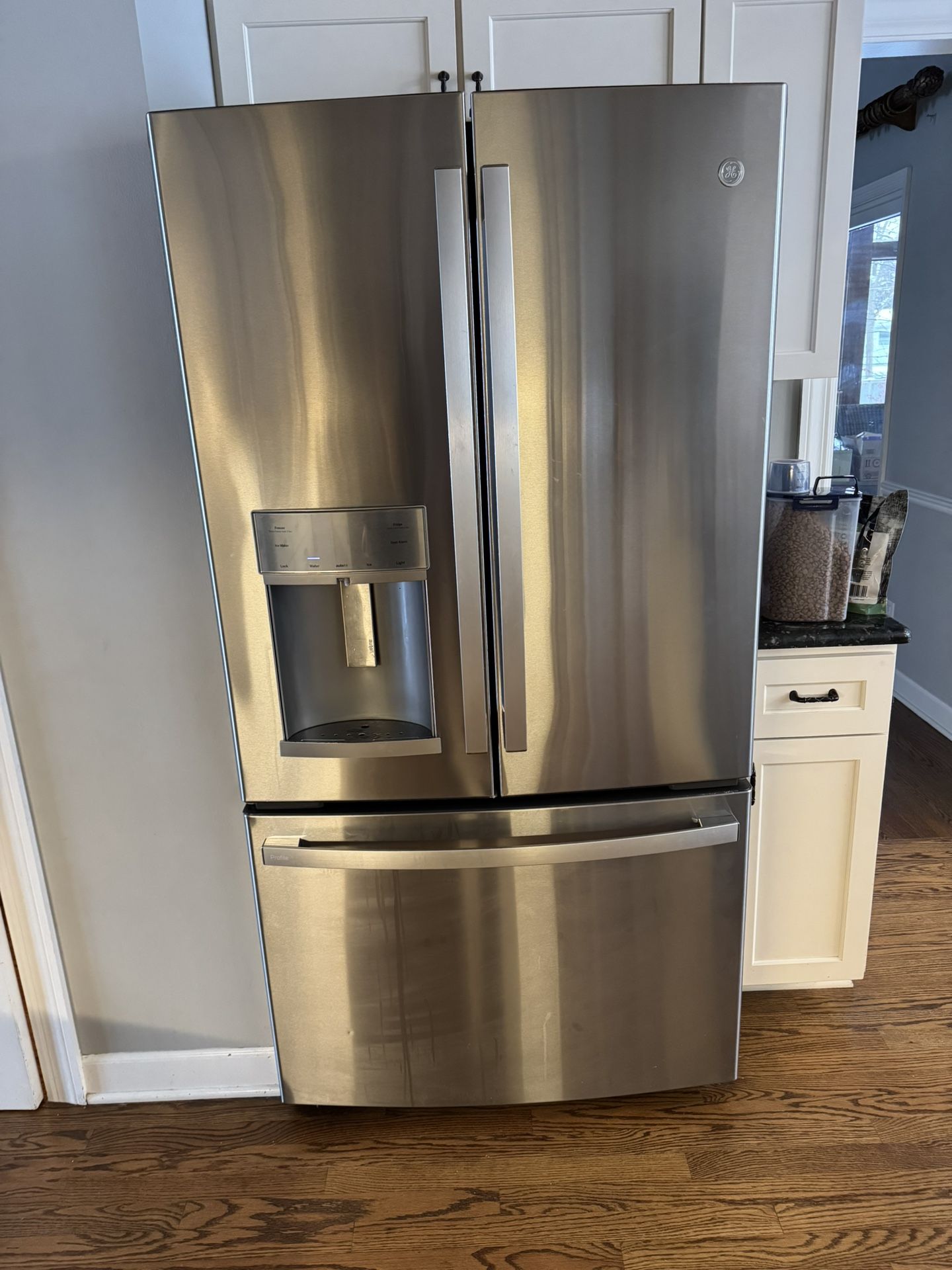 $1000 GE Profile French Door Refrigerator