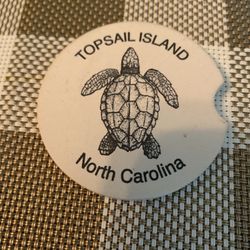 New Turtle Stone Car Coaster, Absorbs Liquids So It Don’t Get In Your Drink Holder