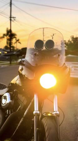 FXDXT Front Fairing With Windscreen