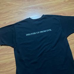 Vintage 2000 Lost Souls Deliver Us From Evil Game Tshirt  Size XL 
