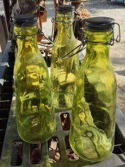 Green bottles