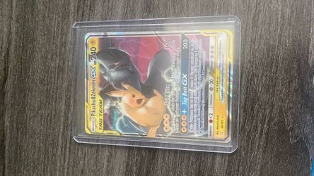 Pikachu and zekrom tag team gx