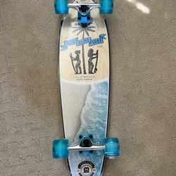 32" CRUISER Skateboard Board - SURFER GIRL