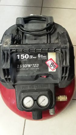 Porter cable air compressor 150psi
