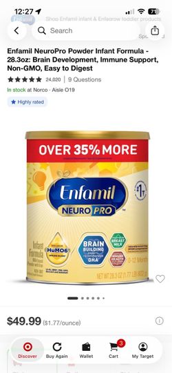 Enfamil NeuroPro Infant Formula 28.3oz