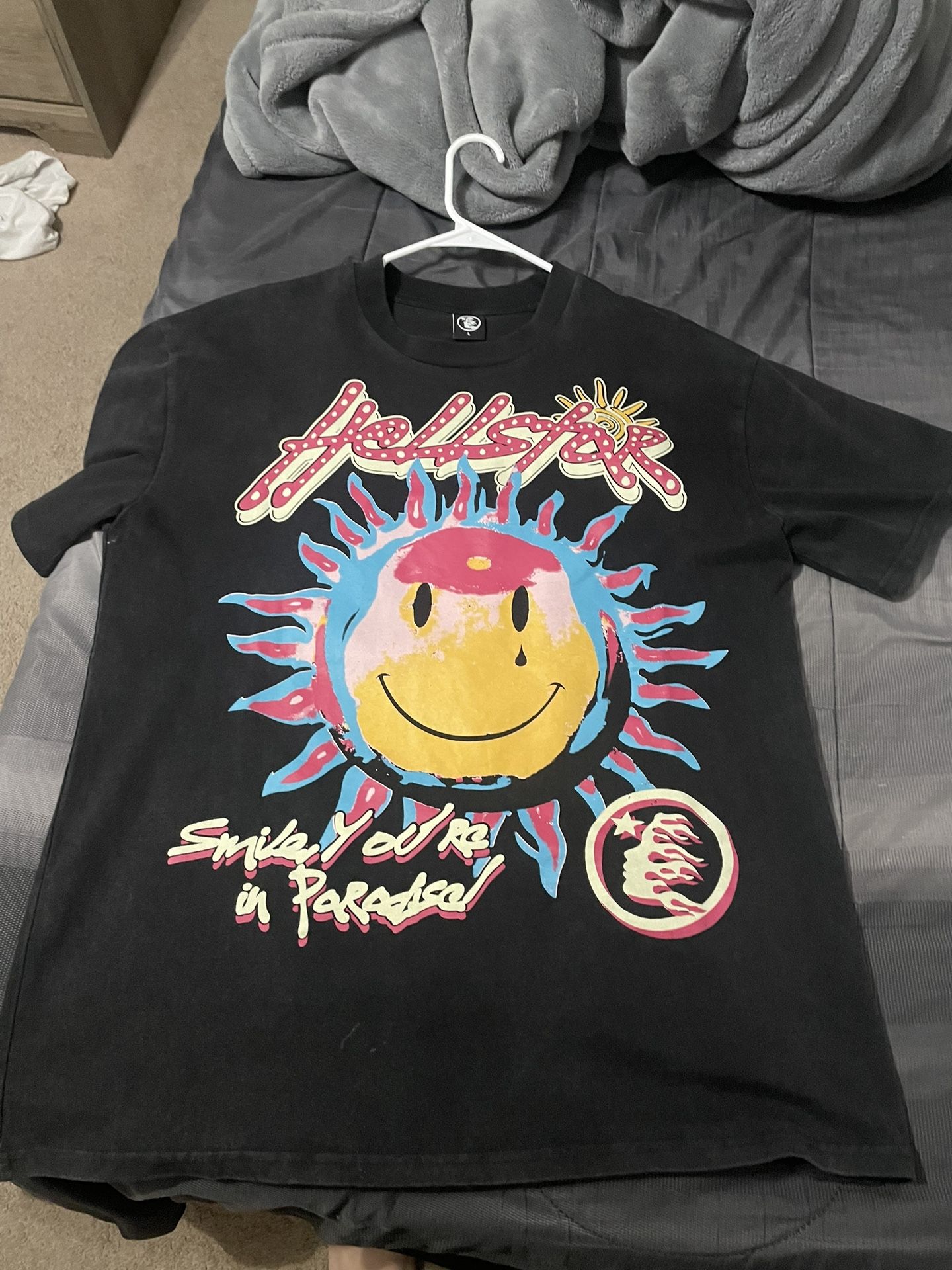 hellstar smile your in paradise sz large,All Products : American Fashion Style Bags On Sale