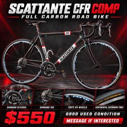 SCATTANTE CFR COMP FULL CARBON ROAD BIKE