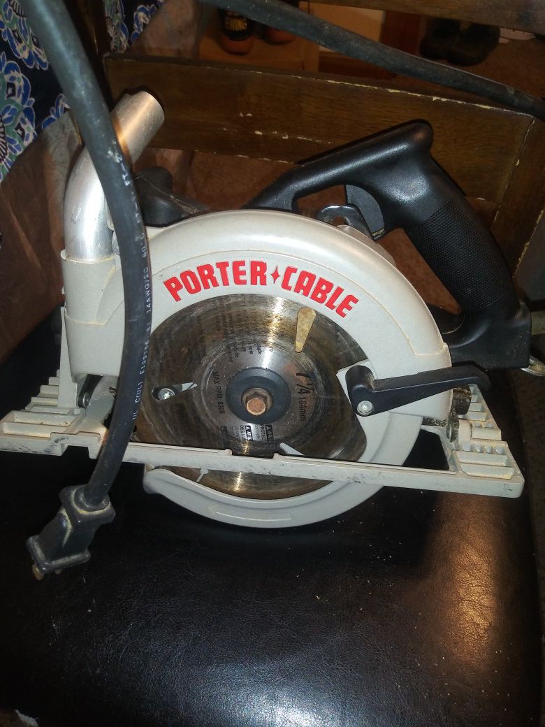 Porter cable saw 184mm saw