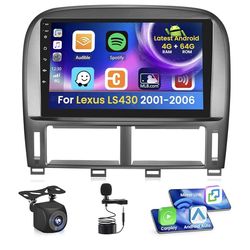 🚗 9” Android Car Stereo for Lexus LS430 (2001–2006) – Brand New 📱