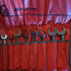 Snap on wrench set