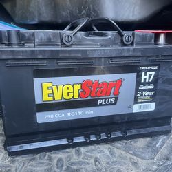 Brand New EverStart Plus H7 Car Battery