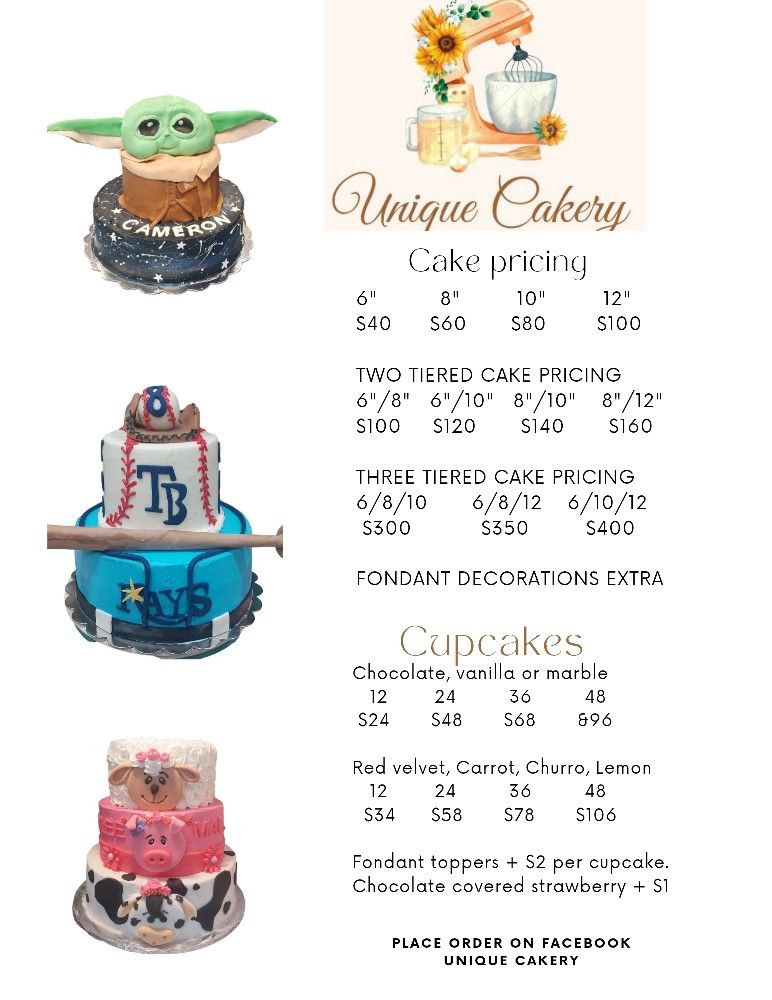 Fondant Toppers