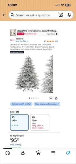 5ft Christmas Tree
