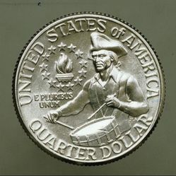 25 cents 1976 S. 40 % Silver. Collectable Coin USA 