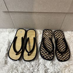 2 Pairs Of Sandals