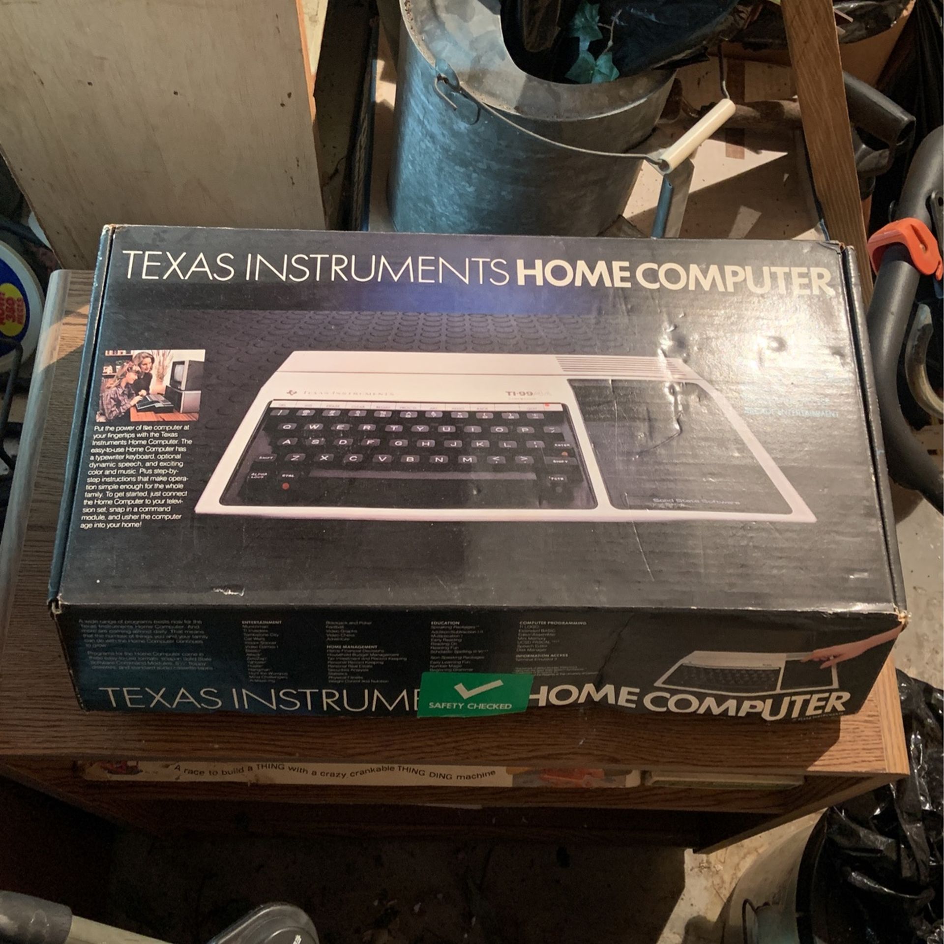 Antique Texas Instrument Home Computer