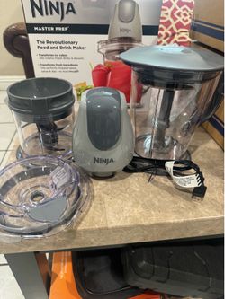 Ninja Master Prep Food and Beverage Blender, Gray