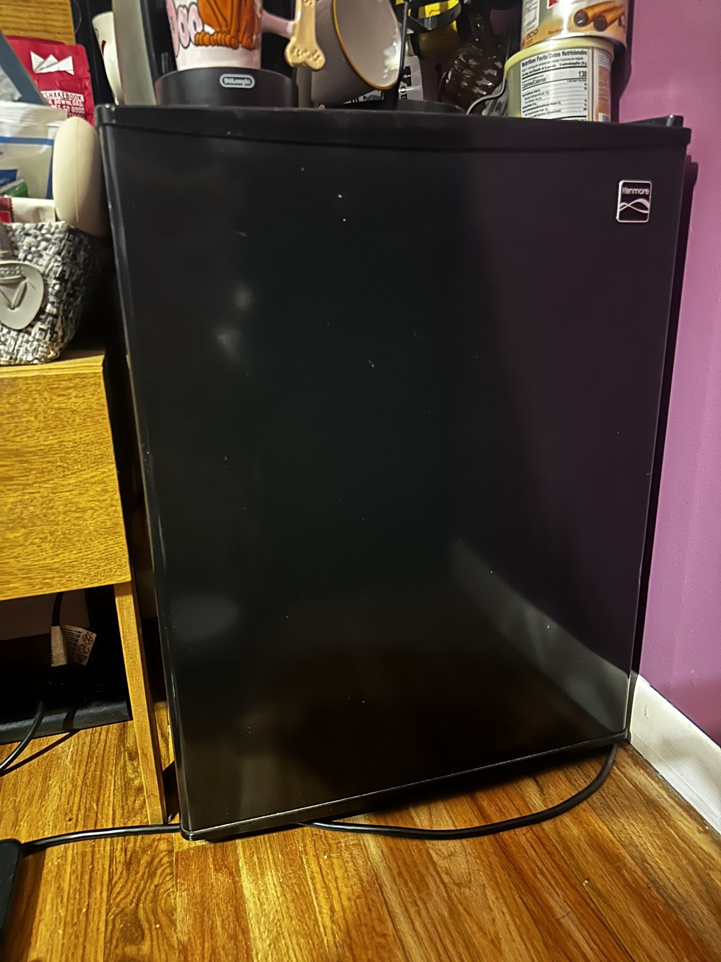 Kenmore Black Mini Refrigerator 2.4 cu ft compact
