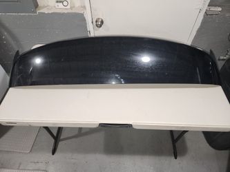 2013-2017 Nissan Pathfinder Liftgate Deck Lid Spoiler In Black