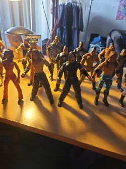 Used WWF figures 1999, 2000, 2001