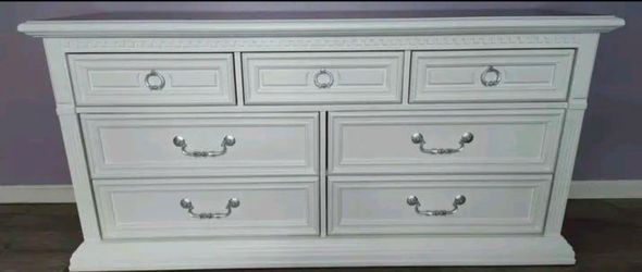 White dresser