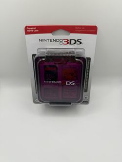 PowerA Compact Game Case Holds 16 Cards Purple for Nintendo 3DS/2DS/DS