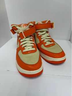 Air Force 1 Mid 07 LX NBHD  Team Gold/Safety Orange FB2036 700  Men's 11.5