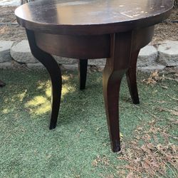 Solid Wood End Table