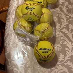 DUDLEY Synthetic 4A923Y Softballs