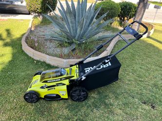 RYOBI 40V HP Brushless 20 in. Cordless Battery Walk Behind Push Lawn Mower with 6.0 Ah Battery and Charger In Good Working Order