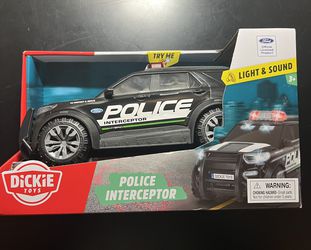 Buy Dickie Toys - Light & Sound Ford Police Interceptor