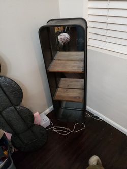 Hanging Mirror Shelf 