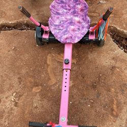 Hover Round -1 With Pink Galaxy Kart Kit. 