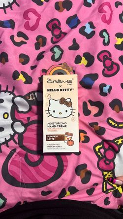 Hello kitty pumpkin latte hand lotion