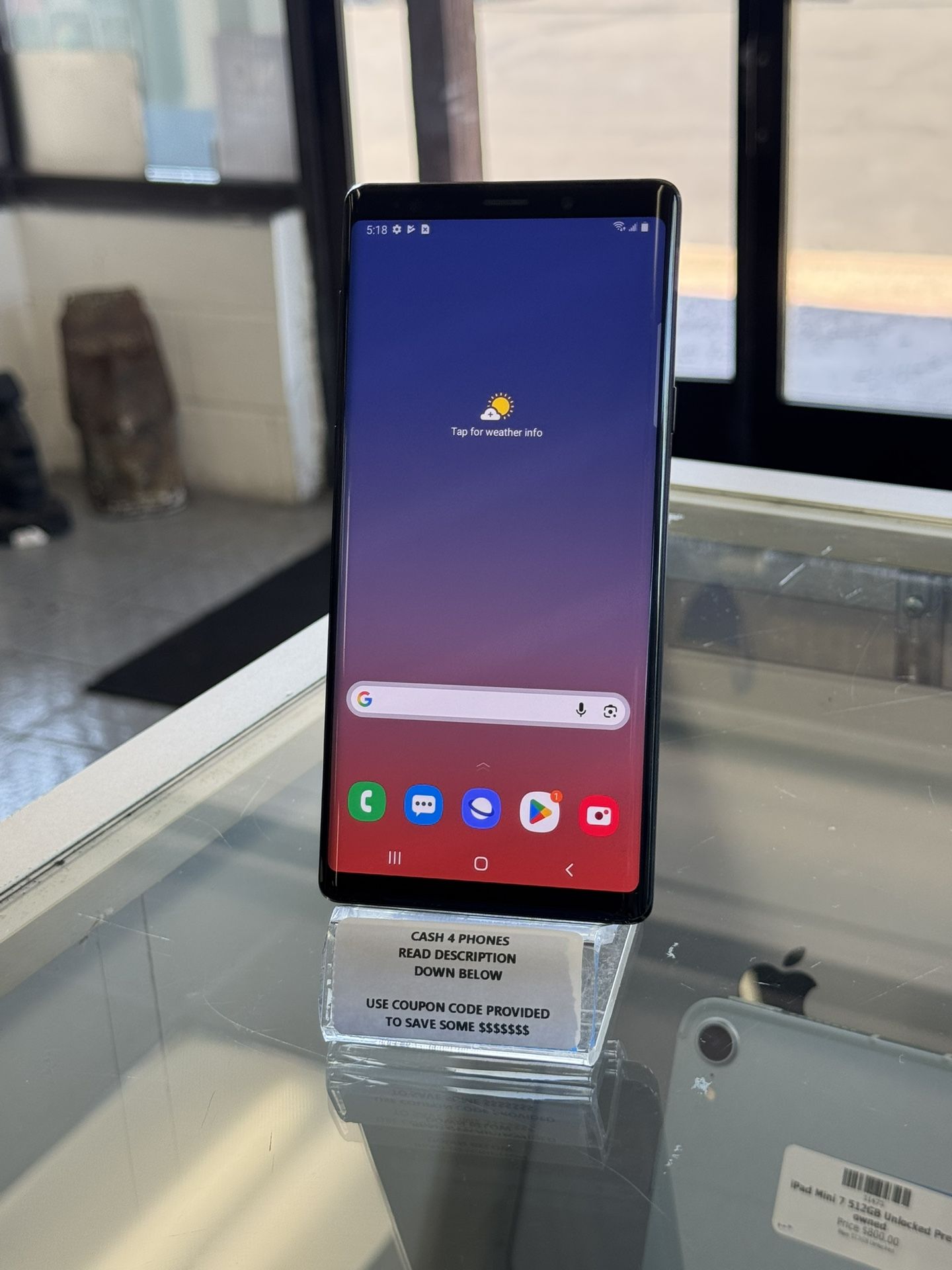 Samsung Galaxy Note 9 128gb Unlocked Liberado