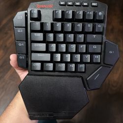 Red Dragon One Handed Gaming Keyboard
