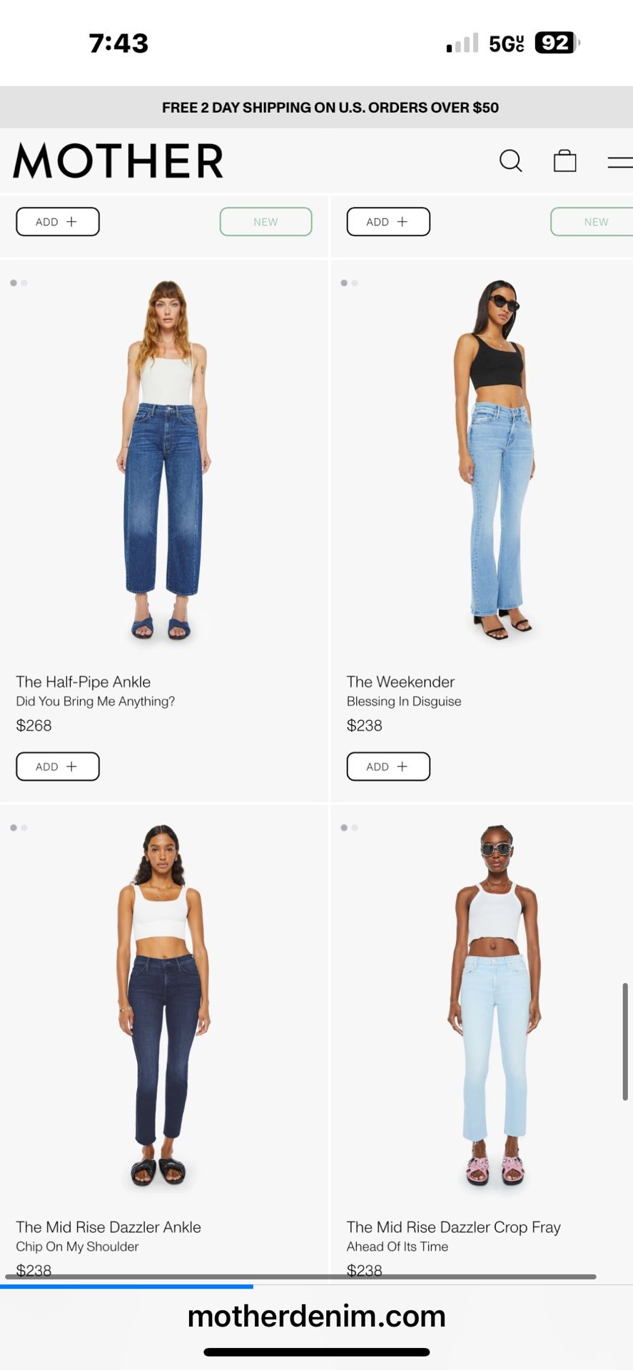 Paige Jeans, 7 For All Mankind And Mother Pencil Skirt IN EXCELLENT CONDITION WORTH OVER 400$ Asking For 45 For All