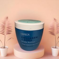 🧴 Harbor Collagen Body Butter with Shea Butter, Deep Hydration & Skin Elasticity