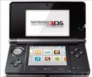 Nintendo 3DS cosmic black  w/ 5 games Pokémon sun moon Mario 3d land Luigi haunted mansion bundled with charger
