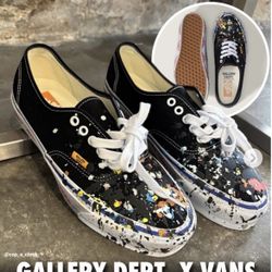 Vans Authentic Reissue 44 Gallery Dept. Art That Kills Black (Sz-10.5) Dead stock 100% Authentic 